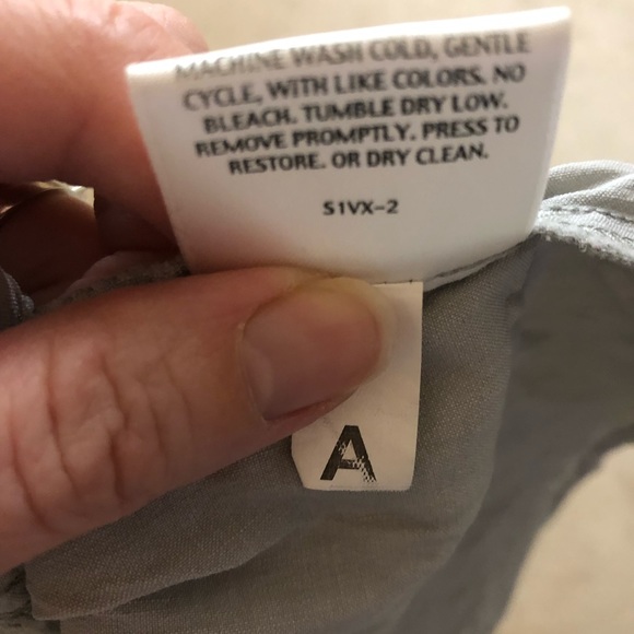 Eileen Fisher Linen Blend Grey Trouser Jeans Style Pants Sz 10 - Picture 6 of 11